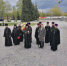 По благословению митрополита Казанского и Татарстанского Кирилла Преосвященнейший Иннокентий, епископ Елабужский,викарий Казанской епархии возложил цветы к Монументу Победы в Великой Отечественной войне в г. Нижнекамске - Чистопольская Епархия