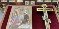 Храм в селе Булдырь получил в дар икону Благовещения и Распятие Господне - Чистополь-информ